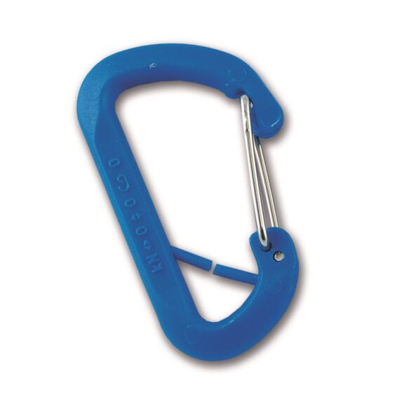 Mousqueton polyamide 58mm bleu - CHAPUIS