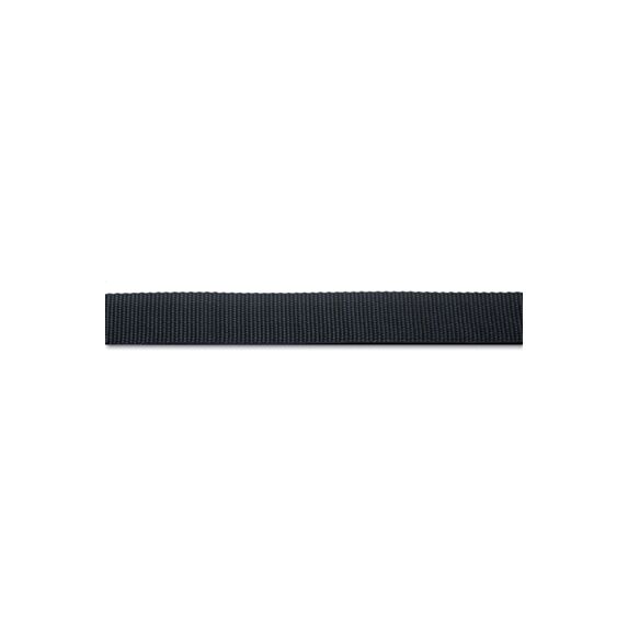 Sangle polypropylène noir résistance 306kg 30mm au mètre - CHAPUIS