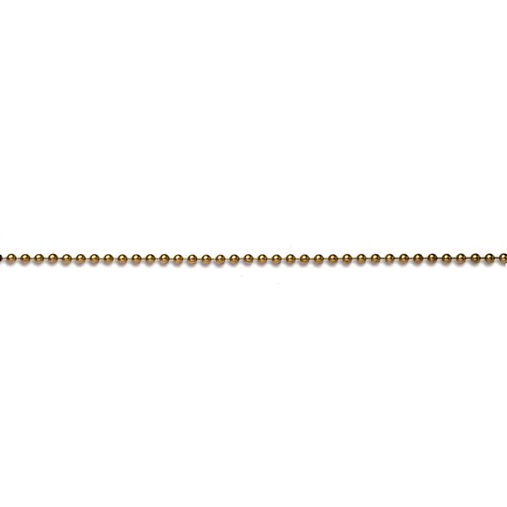 Chaîne non soudée maille boule 10KG D3.2mm - CHAPUIS (vendu au mètre)