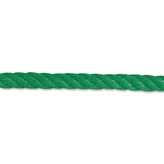 corde torsadée verte - CHAPUIS (vendu au mètre)