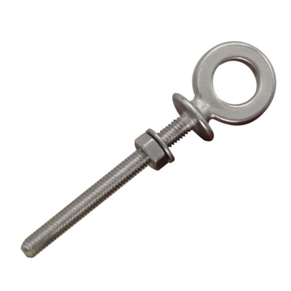 Lot de 2 boulons à œil acier inoxydable Ø6mm L60mm - CHAPUIS