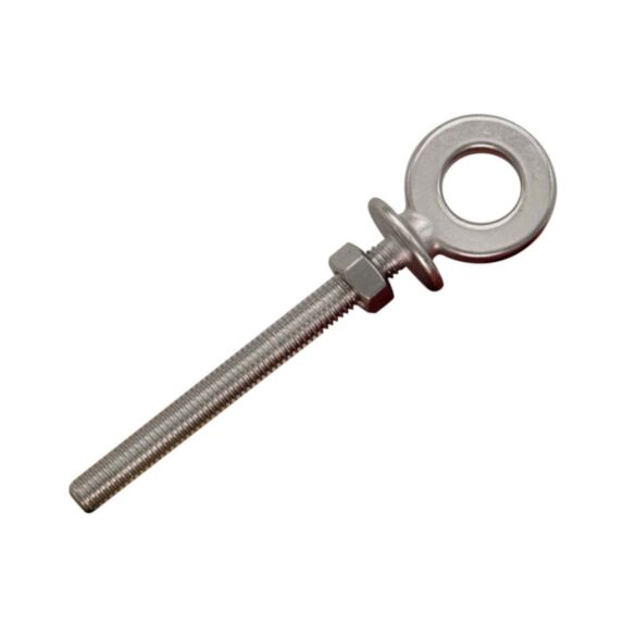 Lot 2 boulons à œil acier inoxydable Ø14mm L.80mm - CHAPUIS