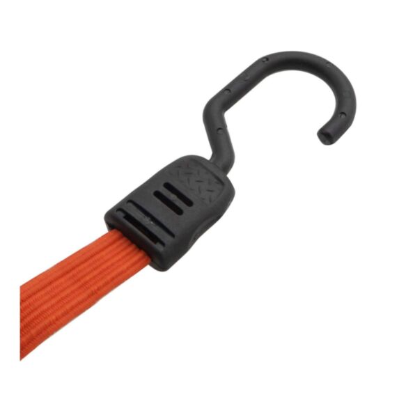 Lot de 2 sandows 1 brin crochet acier 18mmx1m orange - CHAPUIS