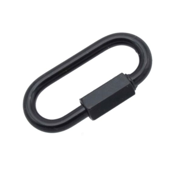 2 Maillons de Jonction Noir pour chaine Ø5mm - CHAPUIS