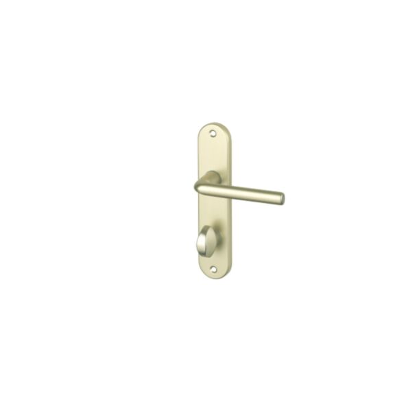 Ensemble de poignée Courchevel aluminium champagne condamnat
