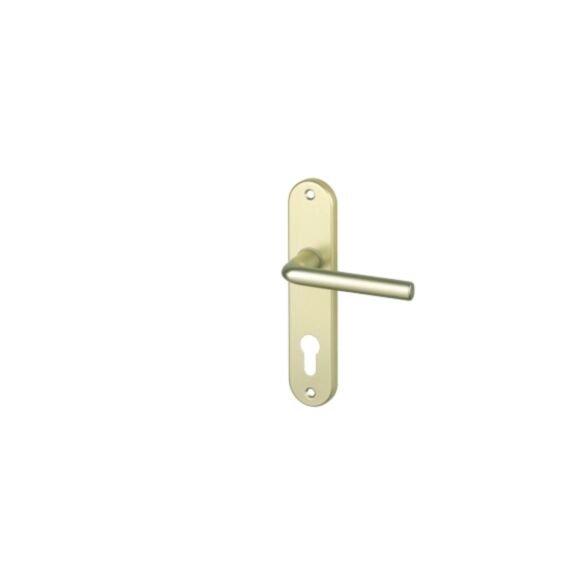 Ensemble de poignée Courchevel aluminium champagne cylindre