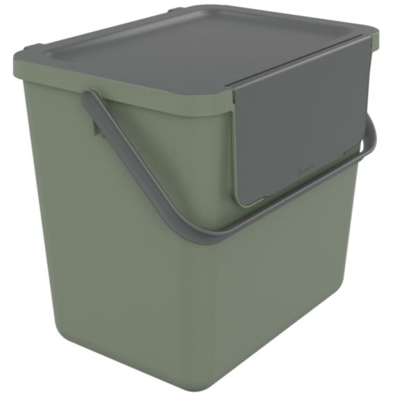 Poubelle de tri Loops Vert 25L - SUNDIS