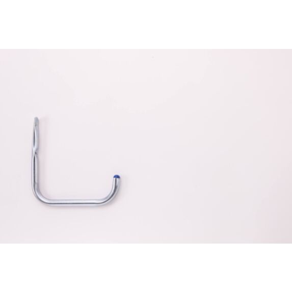 Crochet double tube Ø16mm profondeur 21cm gris - MOTTEZ
