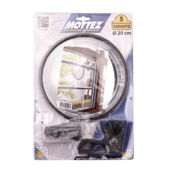 Miroir nomade avec pince de fixation Mottez
