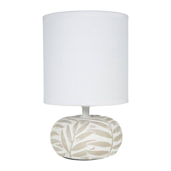 Lampe céramique en Céramique Monta Taupe 24,5x15x15cm 220V 40W