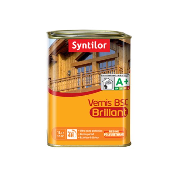 Vernis BSC brillant 1L incolore - SYNTILOR