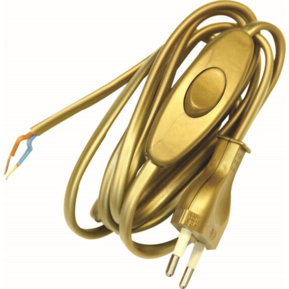 Cordon pré-équipé pour lampe doré- LEGRAND