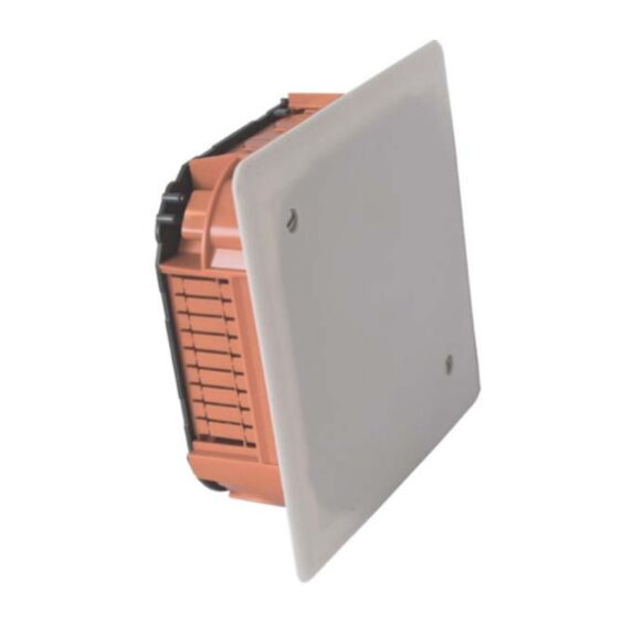 Boîte de dérivation à encastrer pour mur plein 85x85x40mm