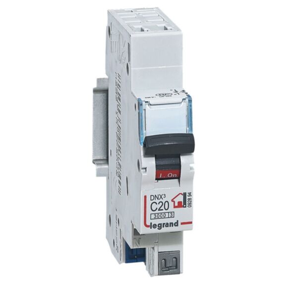 Disjoncteur de protection DNX³ Phase + Neutre 20A - LEGRAND