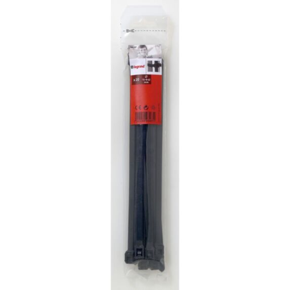 COLLIER SERRAGE INT/EXT NR 7.6X260MM X20