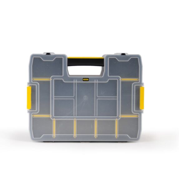 Organiseur à intercalaires mobiles Sortmaster Junior transparent jaune - STANLEY
