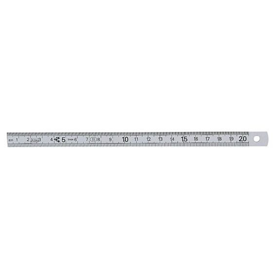 Réglet inox 200 mm - FISCHER DAREX