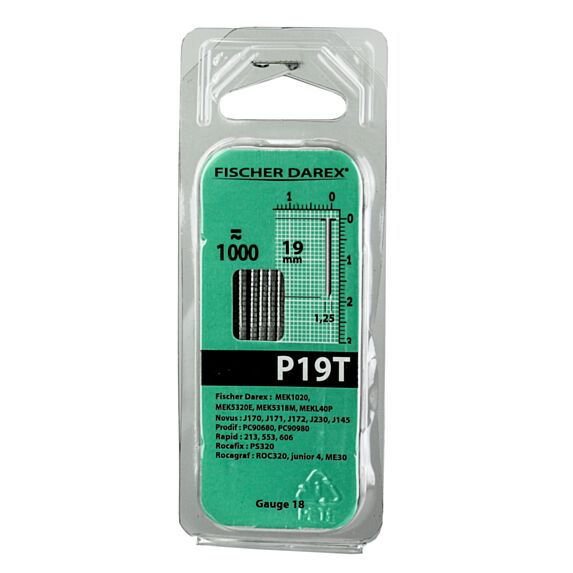Pointe x1000 avec tête 19mm - FISCHER DAREX