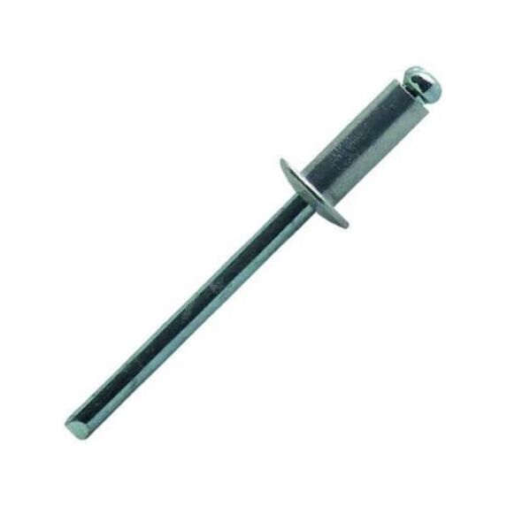 rivets aveugle 4.8x18 x48 pcs alu acier tête plate  - FISCHER DAREX