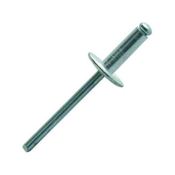 rivets aveugle 4.8x18 x25 pcs alu acier tête large - FISCHER DAREX