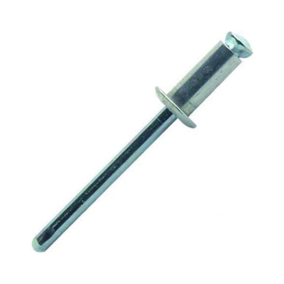 rivets aveugle 4.8x18 25 pcs alu acier tête plate - FISCHER DAREX