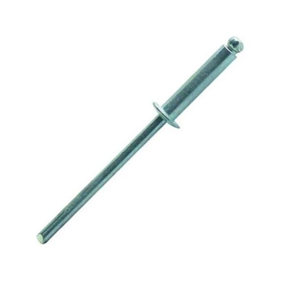 rivets aveugle 4x10 75 pcs acier/acier tête plate - FISCHER DAREX