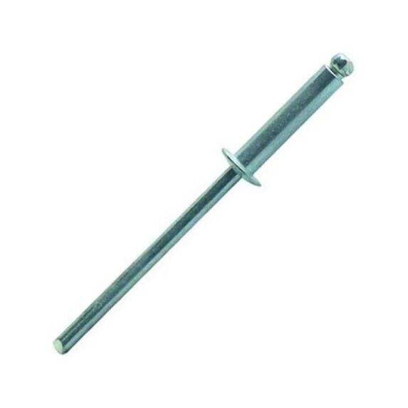rivets aveugle 4.8x16 48 pcs acier/acier tête plate - FISCHER DAREX