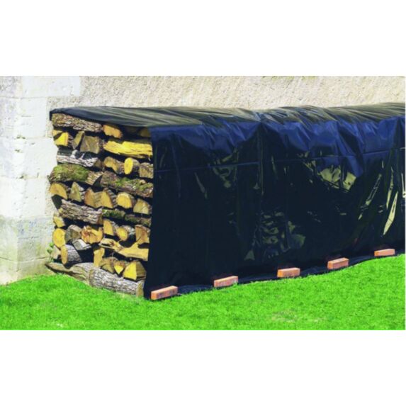Bâche protectfilm polyéthylène l.3m noir (vendu au mètre) - NORTENE