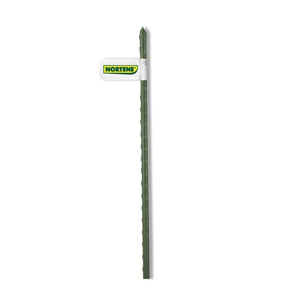 Tuteur acier plastifié vert Ø 16mmx1,80m - INTERMAS