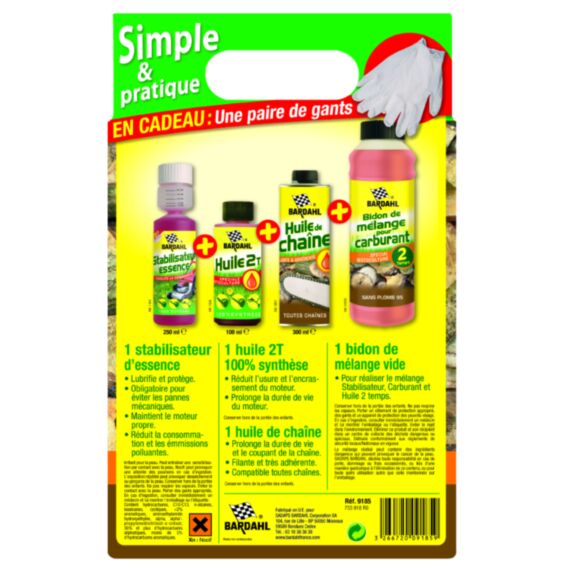 kit de demarrage tronconneuse 2 temps - BARDAHL