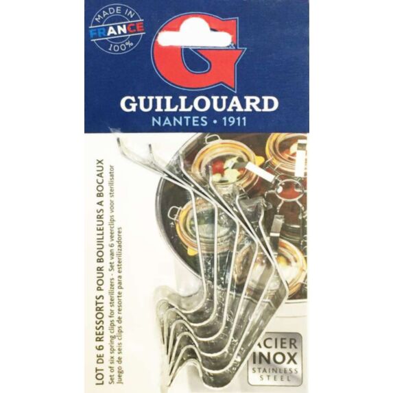 6 Ressorts Bouilleur Stérilisateur - GUILLOUARD