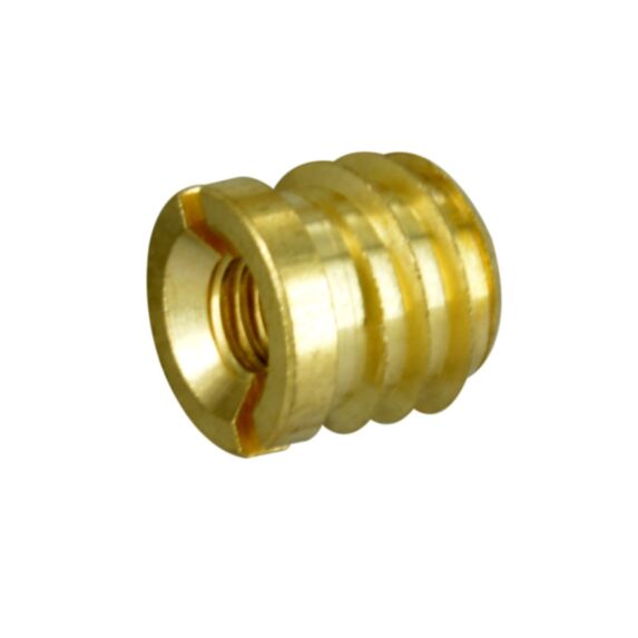 Ecrou cuvette 12x12mm M6 laiton x4 - CIME