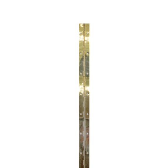 Charnière piano 480x25 mm en acier laitonné - CIME