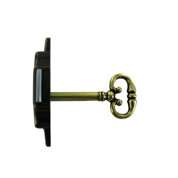 Serrure à visser en applique pour porte droite fermeture à clé pour porte de meuble