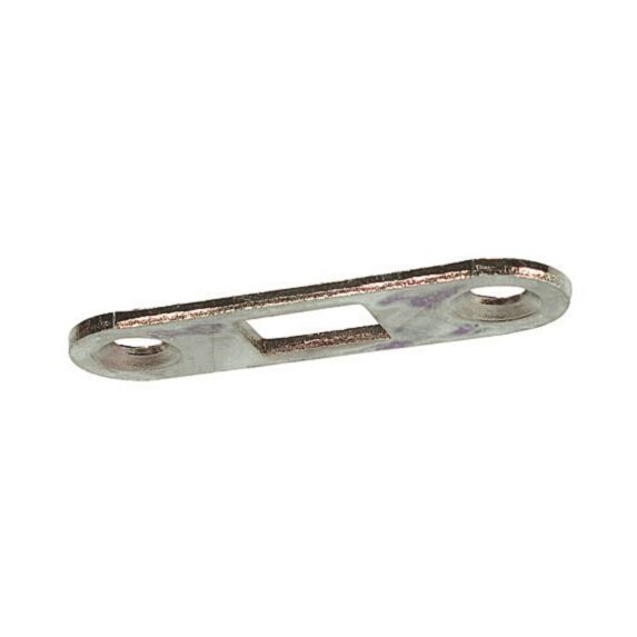 Gache plate longueur 70 argente