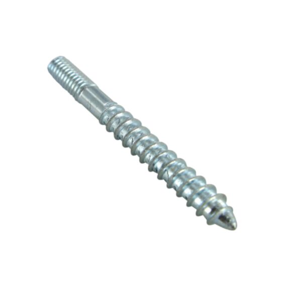 Vis assemblage double filet M4x40mm acier zingué x10