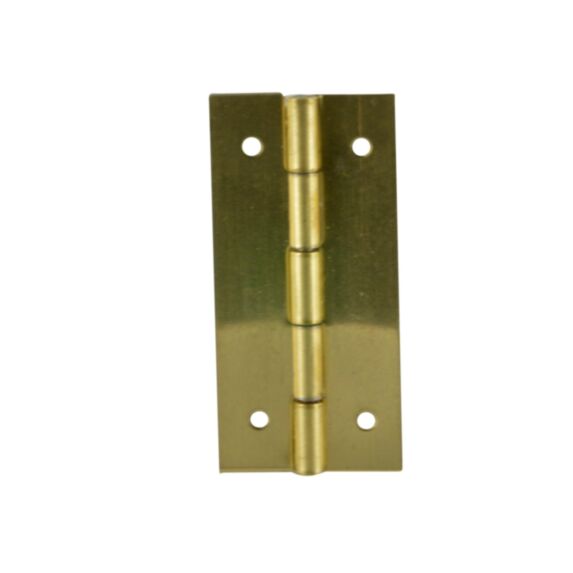 Charnière coffret 25x13mm acier laitonné x2 - CIME