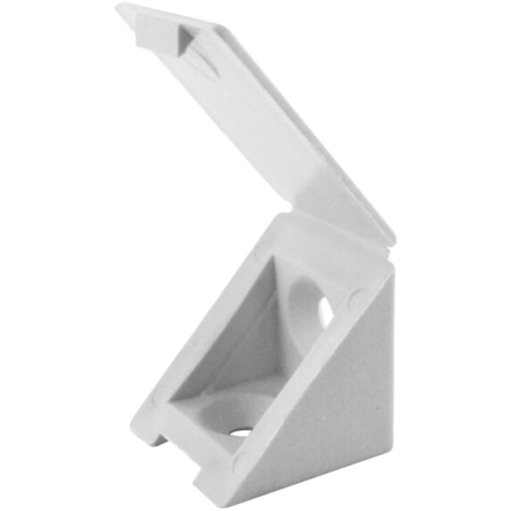 Ferrure assemblage 23x23x23mm blanc x4 - CIME