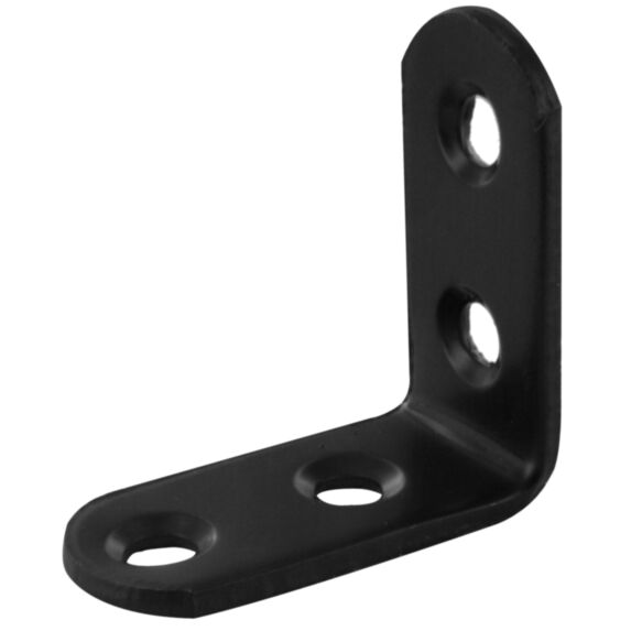 Lot de 4 équerres de chaise à bouts ronds assemblage en applique à visser - CIME