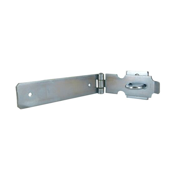 Fermoir renforcé avec porte cadenas en acier zingué H150mm - CIME