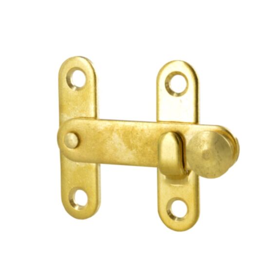 Fermeture bascule 54x44 laiton poli - CIME