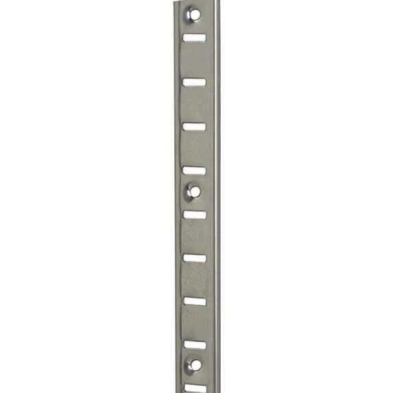Crémaillère à visser 2000x16mm acier nickelé - CIME