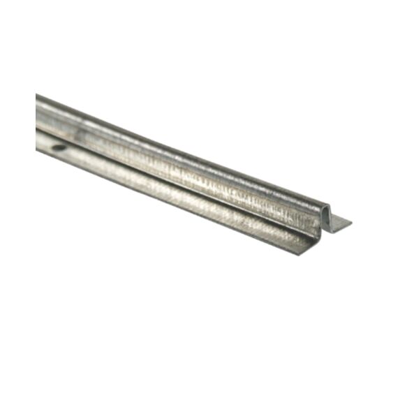 Rail à clouer pour porte coulissante L2000mm en acier zingué - CIME