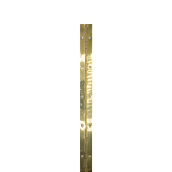 Charnière piano 1740x32 mm en acier laitonné - CIME