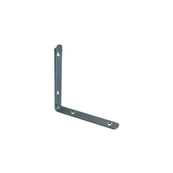 Equerre de chaise 100 mm bout rond acier zingué - CIME