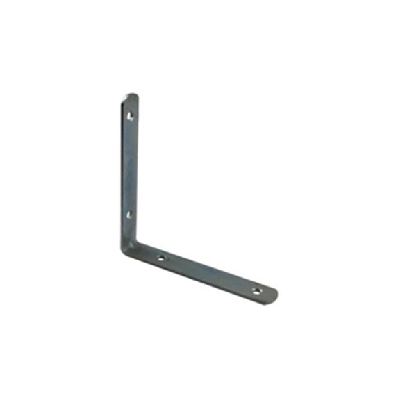 Equerre de chaise 120 mm bout rond acier zingué - CIME