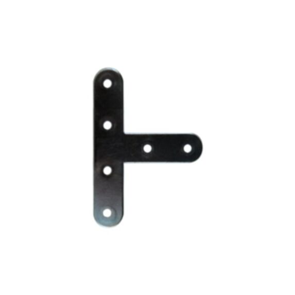 Patte fixation T à plat 80x55x15mm acier zingué - CIME