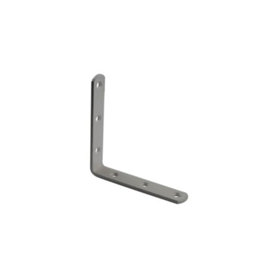 Equerre de chaise 100x100mm en acier époxy blanc - CIME
