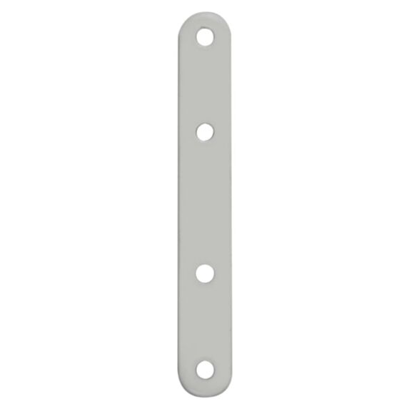 Patte d'assemblage L100mm en époxy blanc - CIME