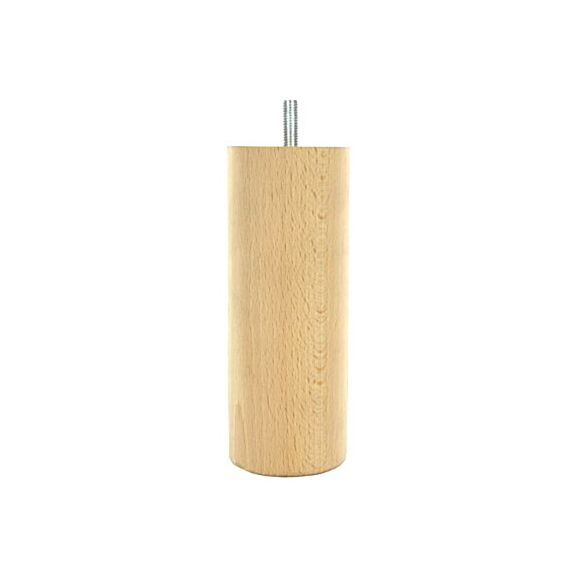 Pied cylindre hauteur 250 d68 hêtre brut